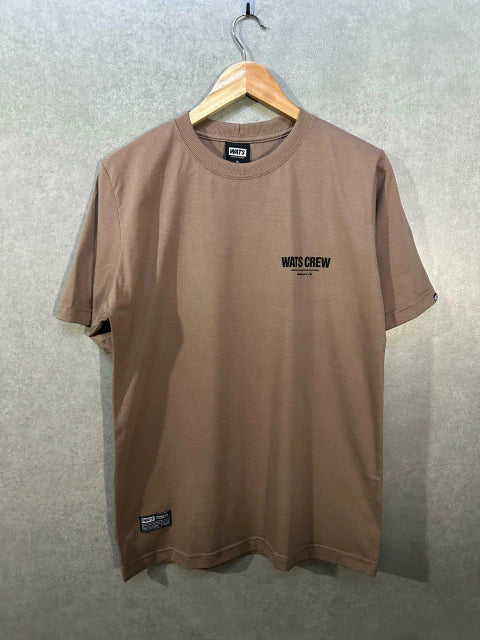 Camiseta Wats Crew Capuchino