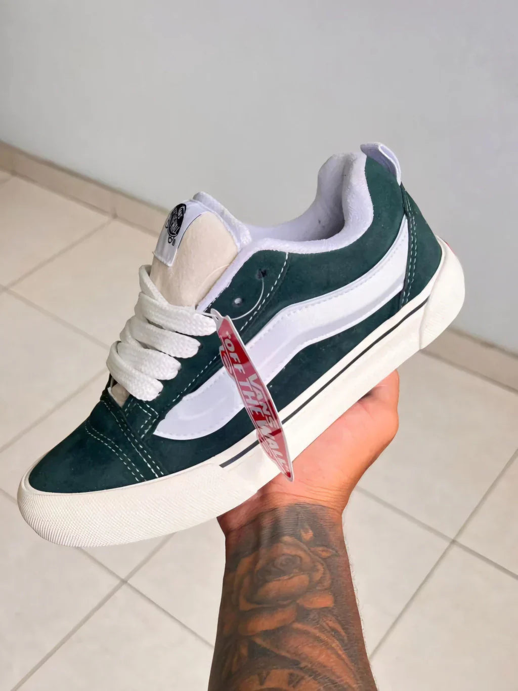Vans Knu Skool Verde Creme