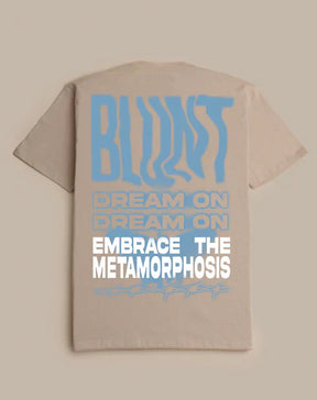 Camiseta Blunt Oversized Metamo - Creme