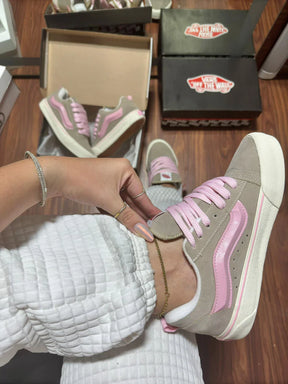 Vans Knu Skool Marrom e Rosa