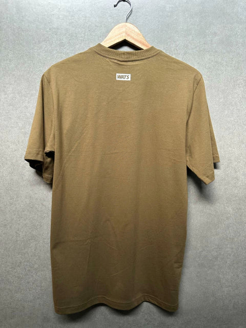 Camiseta Wats Small Box Caqui