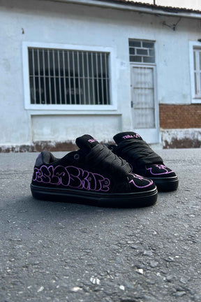 Tesla Hertz Art Preto/Roxo