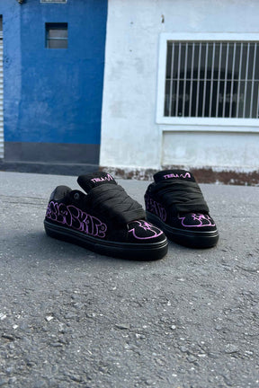 Tesla Hertz Art Preto/Roxo