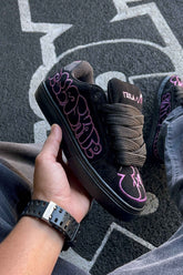 Tesla Hertz Art Preto/Roxo