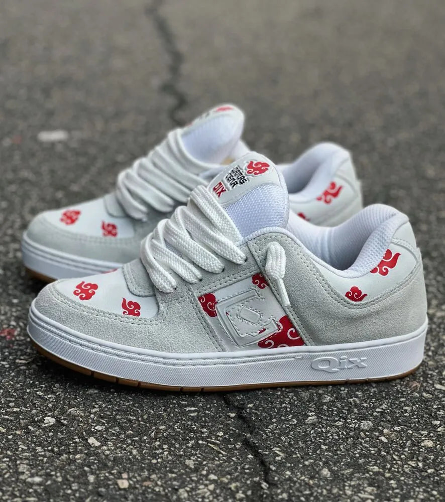 Qix Skate x Damascena 90s OG Branco