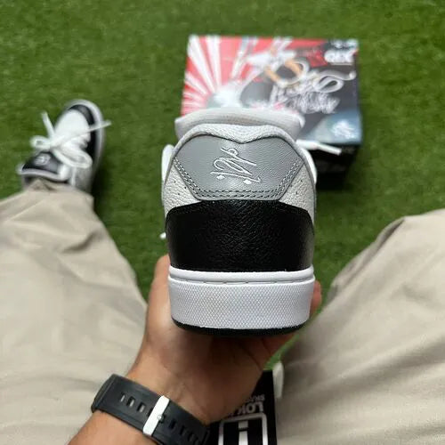 Qix Skate Chorao 1 Branco/Preto/Cinza