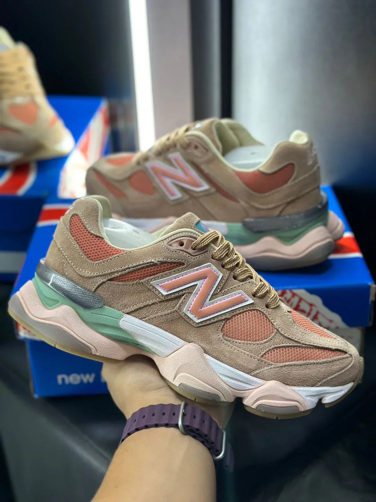 NB 9060 SALMÃO/ BEGE